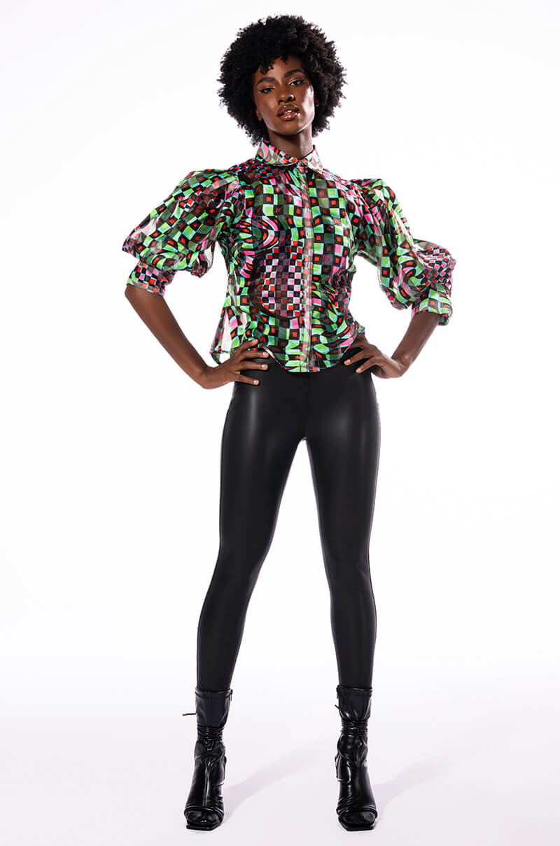 RIO HIGH RISE LEGGING WITH 4 WAY STRETCH IN BLACK