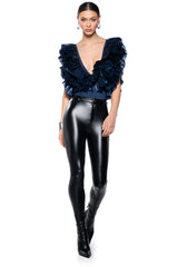 ROMANTIC RUFFLED BODYSUIT