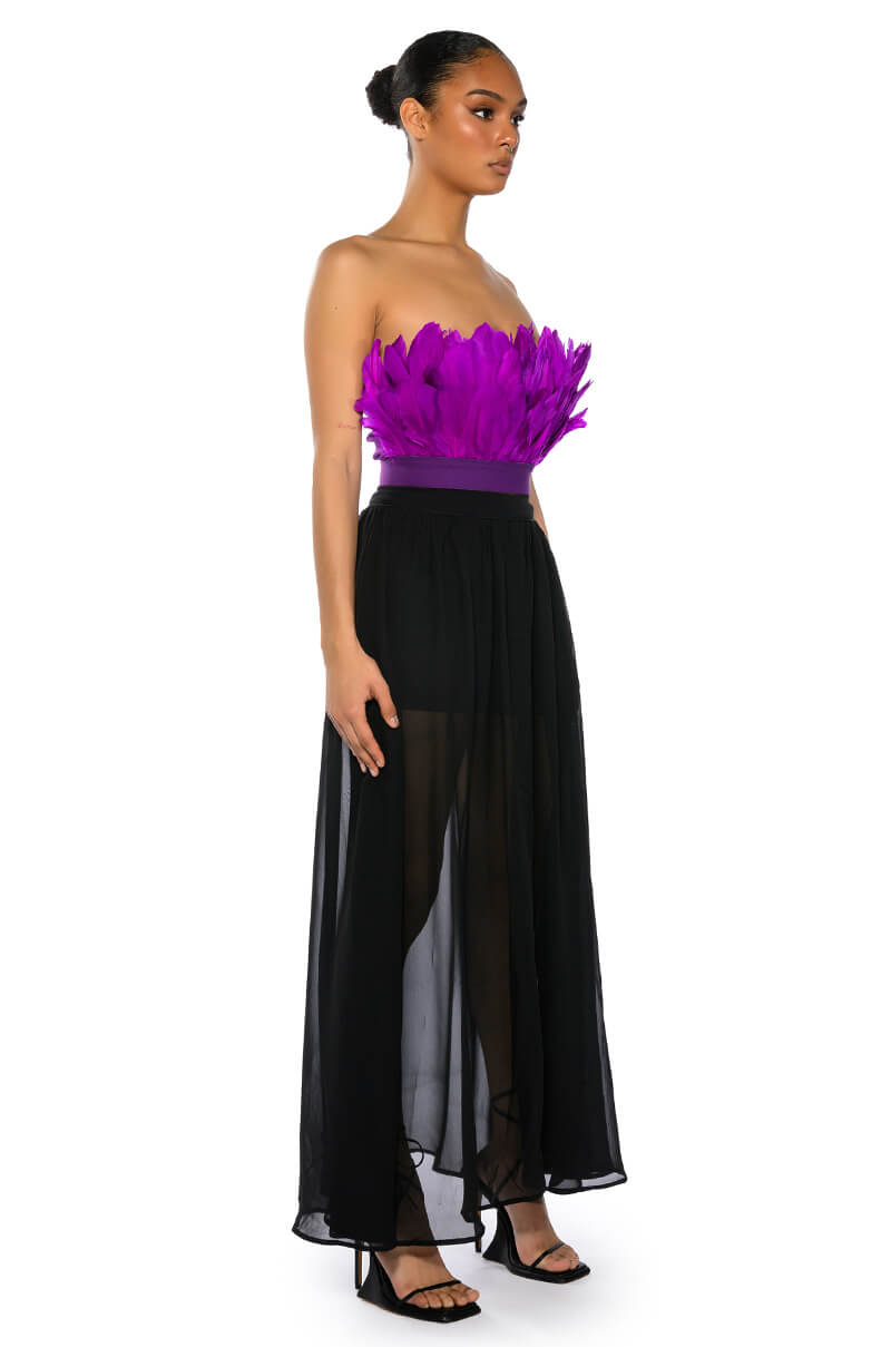 ROMANTIC STROLL MAXI SKORT