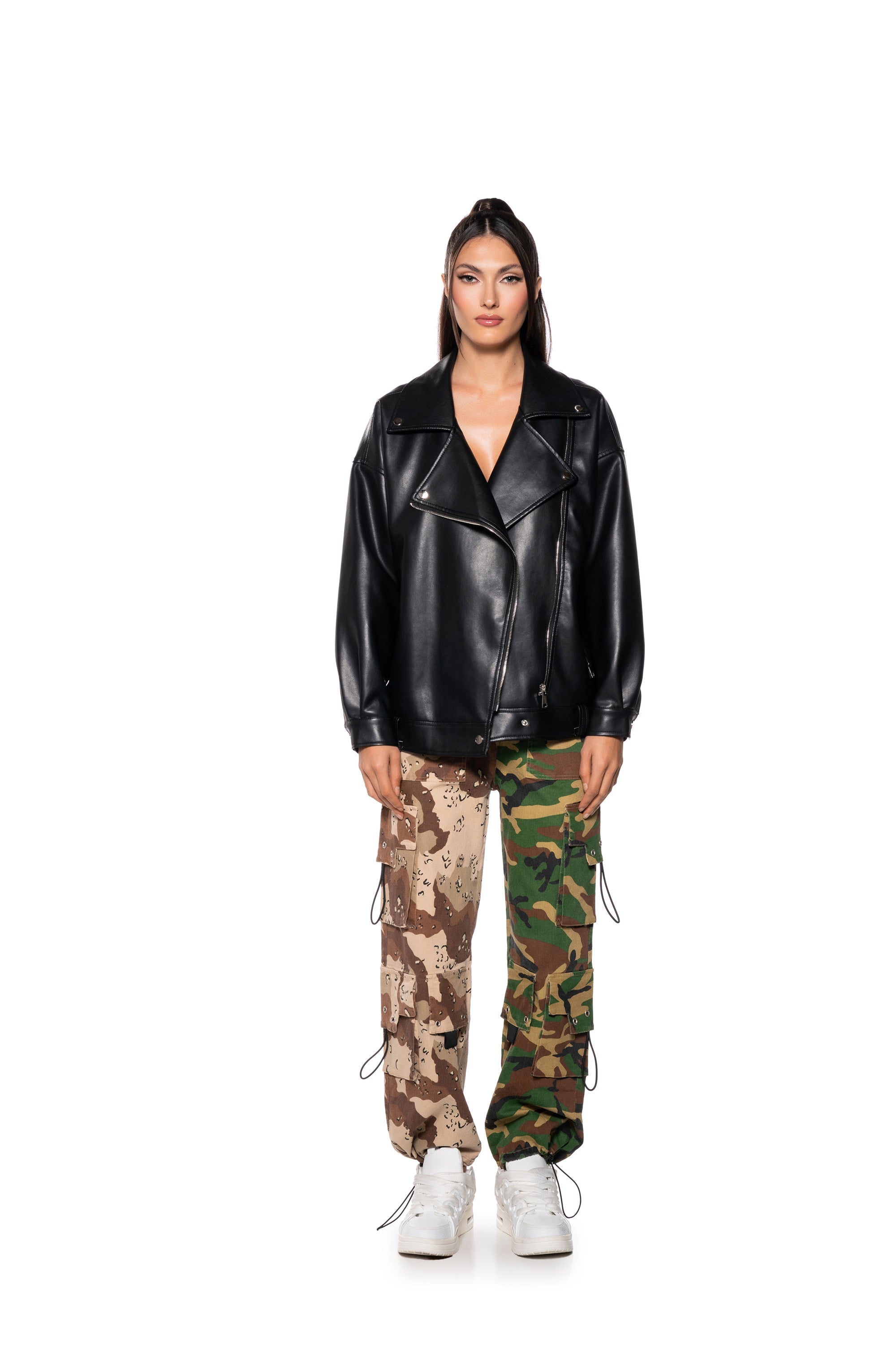 RYANN CAMO COLOR BLOCKED CARGO PANT