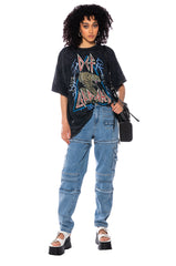 RYLEE UTILITY THREE IN ONE ZIP OFF JEANS