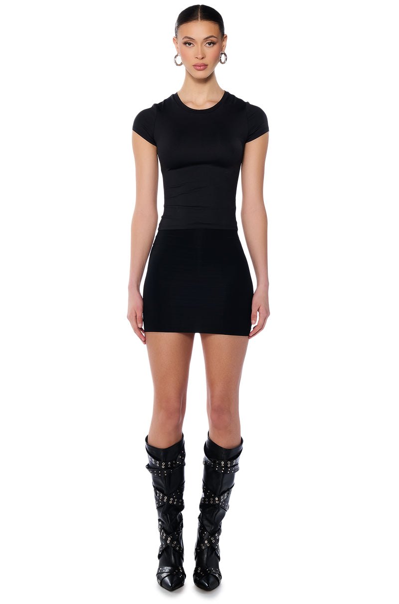 SECOND SKIN MINI SKIRT