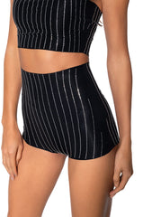 SECOND SKIN RHINESTONE SHORT