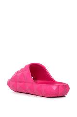 SERVING ROMA FUCHSIA SLIP ON SANDAL