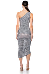 SHE'S THAT GIRL RHINESTONE MIDI DRESS