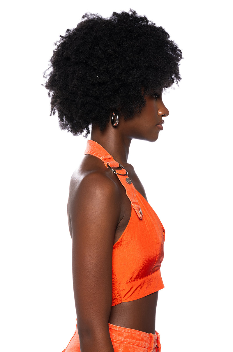 SHILOH HALTER NECK TOP