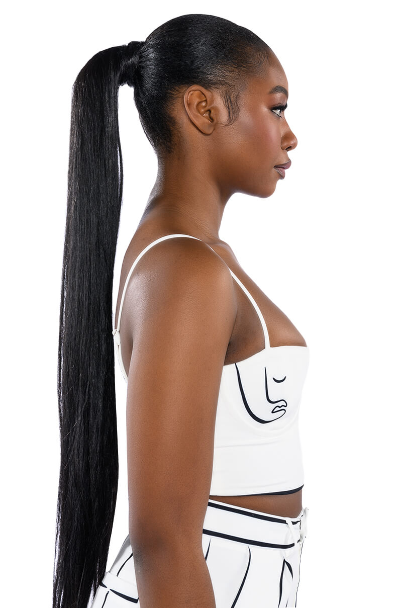 CELIA POP ART SCUBA TOP