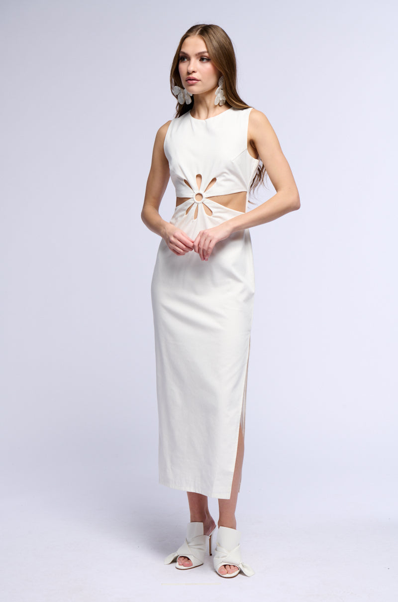 SOFIA LINEN MAXI DRESS