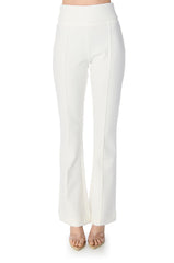 SOFT SPOKEN HIGH WAIST KNIT DRESS TROUSER