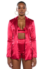 SPRING SATIN BRALETTE