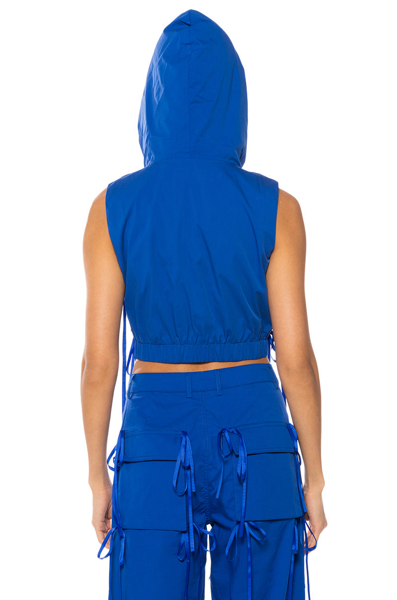 TALK OF THE TOWN HOODED TOP