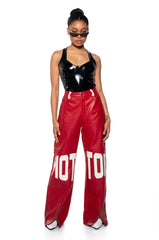 THE BOMBSHELL VINYL BODYSUIT