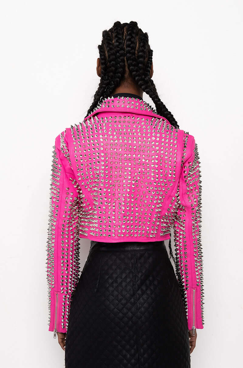 THE GAZETTE 3000 STUD PARTY ROCK MOTO JACKET