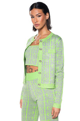 THERE SHE IS SLEEVELESS KNIT CROP TANK