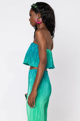 TOO GOOD FOR YOU FLOWY TUBE TOP