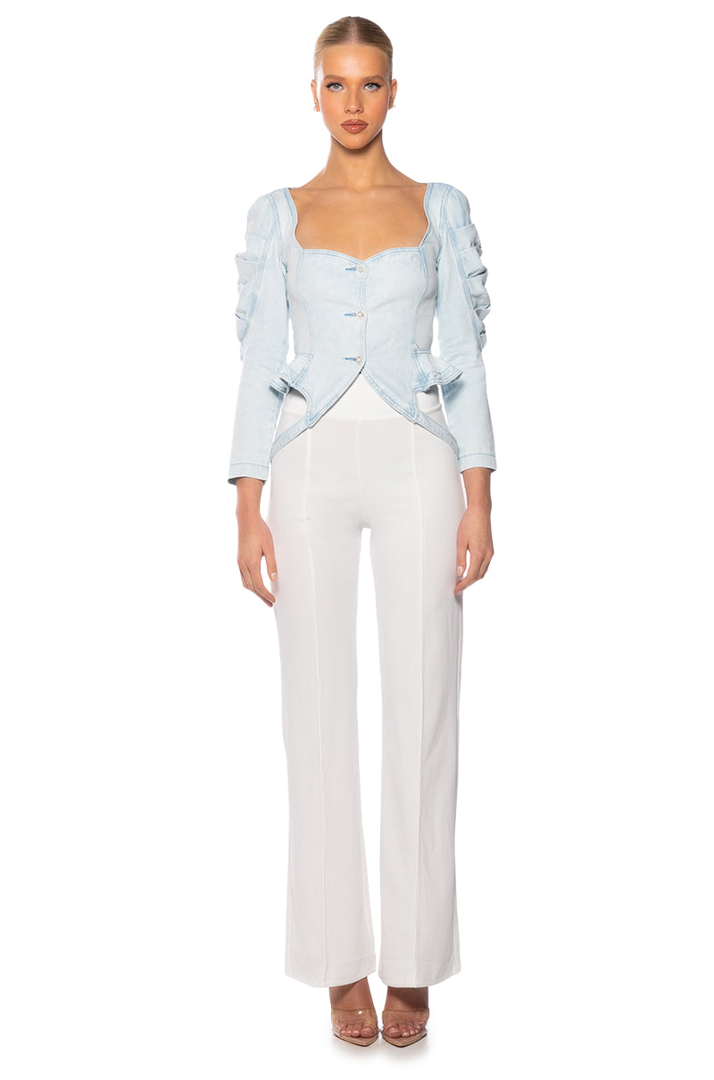 TURN IT UP WIDE LEG PANT