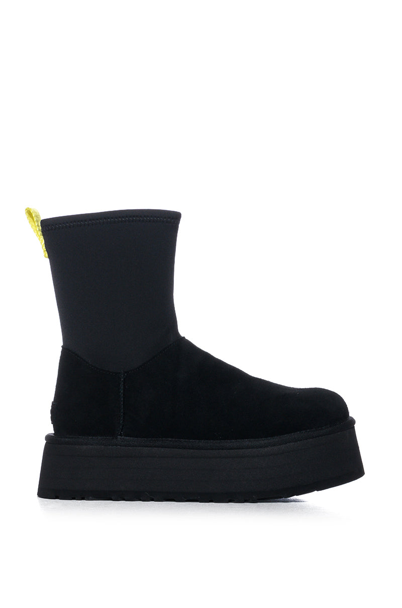 UGG W CLASSIC DIPPER BLACK