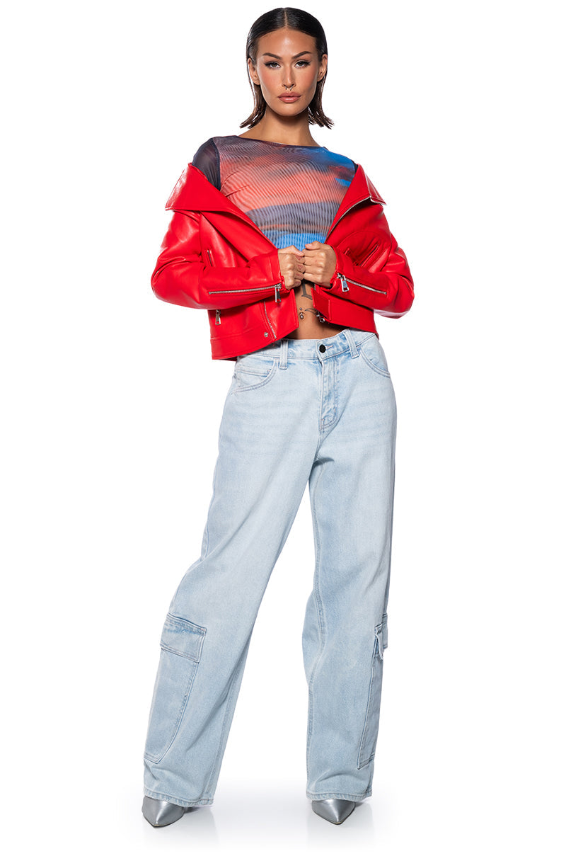 UNBREAKABLE LONG SLEEVE MESH TEE