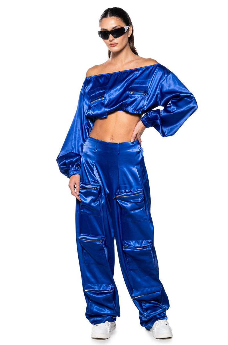 VIOLET DREAMS POCKET DETAIL PANT