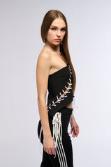 WHAT CAME BEFORE CORSET TOP