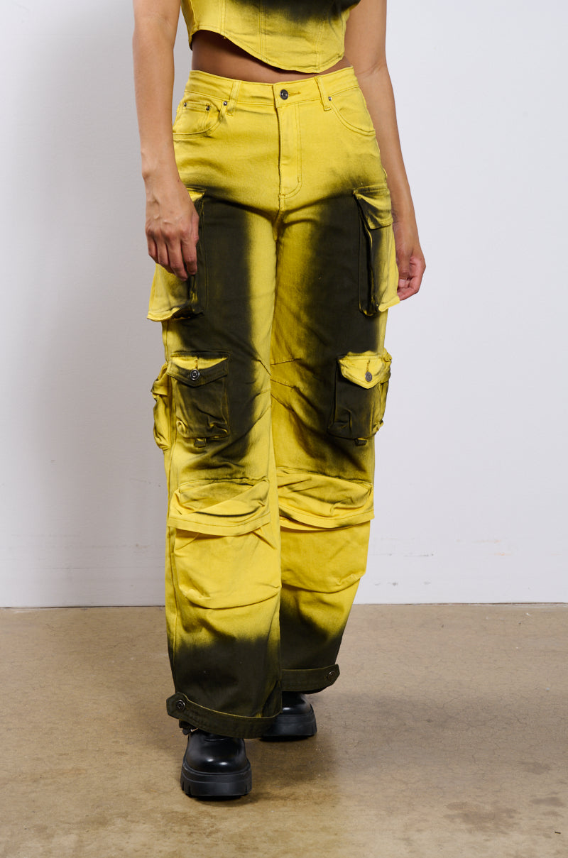 WHAT THE PRICE DENIM CARGO PANT