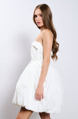 WHAT'S POPPIN POPLIN MINI DRESS