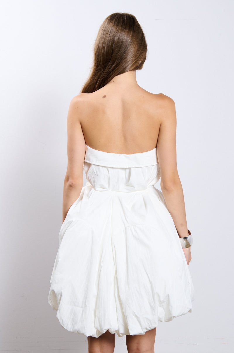 WHAT'S POPPIN POPLIN MINI DRESS