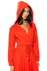 ZUMI BRIGHT CROPPED SWEATSHIRT